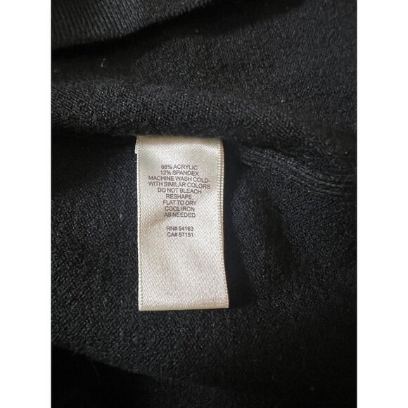 Eliza J Women's Black Mid Length Animal Print Dress - Picture 7 of 7